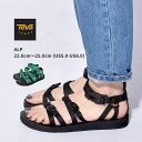 【店内全品★P5倍！】テバ アルプ TEVA サンダル レディース ブラック 黒 ALP 1015848 スポサン スポーツサンダル ビーチ 海 レジャー カジュアル アウトドア ベルト