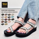 【店内全品★P2倍！】テバ ミッドフォーム ユニバーサル TEVA サンダル レディース ブラック 黒 ホワイト 白 M