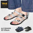 【4日0時～★TIME SALE】テバ アルプ プレミア TEVA サンダル レディース ブラック 黒 ALP PREMIER 1015182 テヴァ アウトドア ストラップサンダル スポーツサンダル ビーチサンダル 軽量 スポサン シューズ レジャー 人気