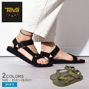 テバ オリジナル ユニバーサル キャンバス TEVA サンダル メンズ ブラック 黒 カーキ 緑 ORIGINAL UNIVERSAL CANVAS 1124038 スポーツ..