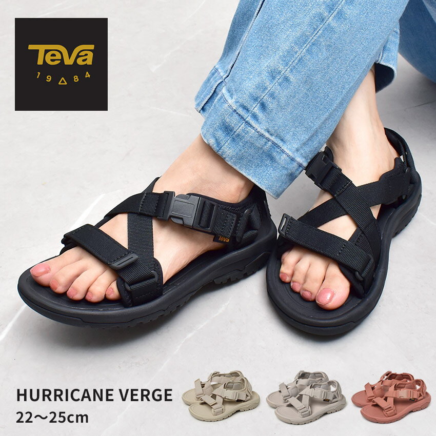 【店内全品★P5倍！】テバ ハリケーン バージ TEVA サンダル レディース ブラック 黒 ピンク HURRICANE VERGE 1121535…