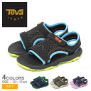 テバ アプレトレイル フリップ TEVA サンダル キッズ ネイビー 紺 カーキグリーン APRETRAIL FLIP 1019538T 靴 シューズ テヴァ アウトドア トングサンダル スポーツサンダル スポサン 軽量 バックストラップ 海 川 レジャー タウンユース(4)
