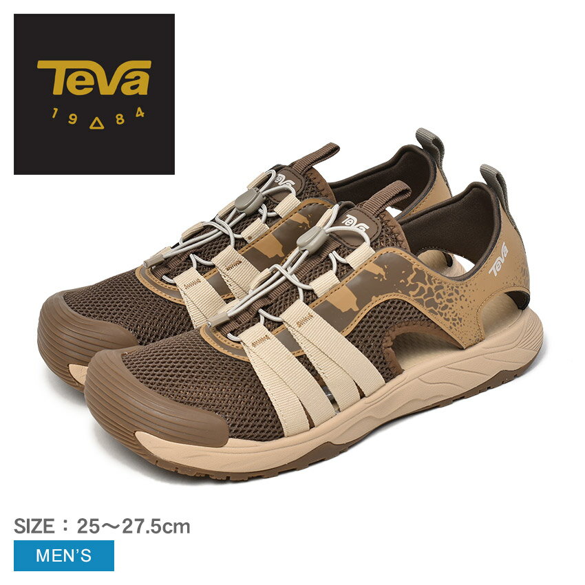 楽天Z-CRAFTテバ ハイドラトレック サンダル CT TEVA サンダル メンズ ブラウン HYDRATREK SANDAL CT 1164811 靴 シューズ テヴァ アウトドア ストラップサンダル スポーツサンダル スポサン 海 川 レジャー タウンユース