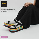 【店内全品★P2倍！】テバ フラットフォームユニバーサル TEVA サンダル レディース ブラック FLATFORM UNIVERSAL 1114350 スポーツサンダル スポサン ビーチ プール シューズ ビーチサンダル ヒールサンダル ブランド アウトドア レジャー スポーティ テヴァ