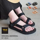 TEVA テバ オリジナル ユニバーサル サンダル レディース ブラック 黒 ホワイト 白 ORIGINAL UNIVERSAL 1003987 スポーツサンダ...