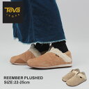 TEVA テバ リエンバー プラッシュド スリッポン レディース グレー ベージュ ブラウン REEMBER PLUSHED 1129600 スリップオン モッ...