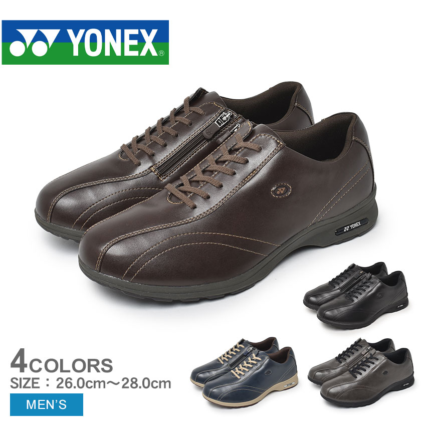 ヨネックス ヨネックス パワークッション YONEX ウォーキングシューズ メンズ ブラック 黒 POWER CUSHION MC30W 春 夏 秋 冬 26 26.5 27 27.5 28 cm ワイズ 4.5E スニーカー ウォーキング シューズ 靴 運動 ローカット シンプル クッション はっ水 抗菌 防臭