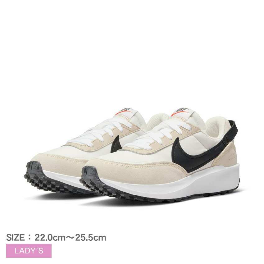 ナイキ ワッフル デビュー NIKE スニーカー レディース ベージュ DH95