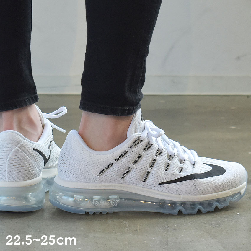 【全品対象★50円引きクーポン】ナイキ ウィメンズ エアマックス2 NIKE スニーカー レディース ホワイト 白 ブラック 黒 WMNS AIR MAX 2 806772 シューズ カジュアル 厚底 エアソール スポーツ ブランド 人気 定番 おしゃれ 運動靴