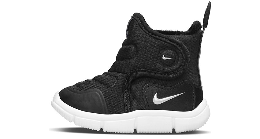 ナイキ ノービス ブーツ TD NIKE ブーツ キッズ ジュニア 子供 ベビー ブラック 黒 シルバー AV8338 005 男の子 女の子 子ども シューズ 靴 防寒 撥水 撥水加工 雨 楽ちん シンプル ブランド カジュアル スポーティ アウトドア キャンプ