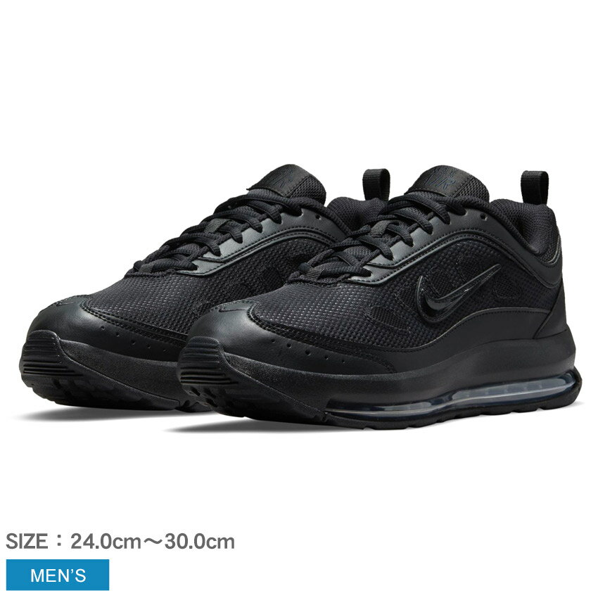＼楽天最安値に挑戦中／ナイキ スニーカー メンズ エアマックス AP NIKE AIR MAX AP CU4826 軽量 歩きやすい シューズ ローカット スポーツ ブランド スポーティ カジュアル シンプル 男性 靴 運動 人気 おしゃれ 黒 ブラックのサムネイル