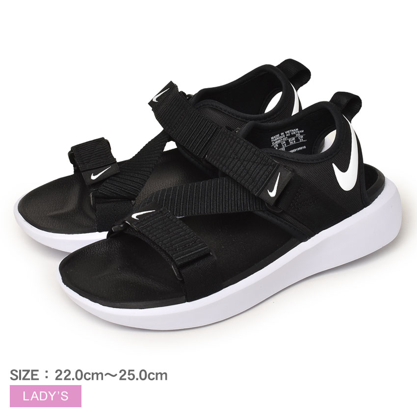 【店内全品★P2倍 】ナイキ サンダル レディース NIKE スポーツサンダル ウィメンズ ビスタ ブラック 黒 W VISTA SANDAL DJ6607 シューズ スポサン ストラップサンダル 靴 シンプル ブランド ス…