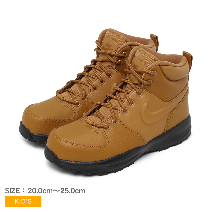 ナイキ マノア 17 LTR GS NIKE ブーツ キッズ ジュニア 子供 ブラウン 茶 ブラック 黒 HF0750 靴 シュ..