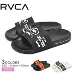 【店内全品★P5倍！】ルーカ サンダル レディース RVCA チェーンメール シャワースライド シューズ シャワーサンダル シャワサン スライドサンダル スポーツサンダル スポサン ブランド ロゴ シンプル スポーティ カジュアル サーフ アウトドア レジャー ビーチ