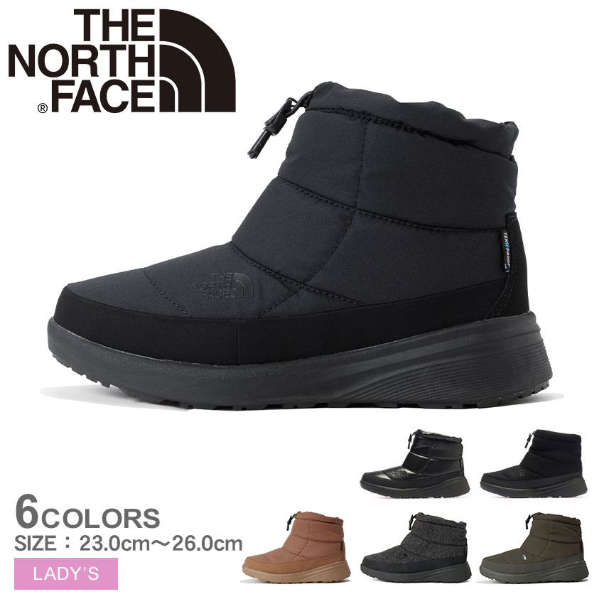  Ρ ե ̥ץ ֡ ֡ƥ ץ롼 VIII 硼 THE NORTH FACE ֡ ǥ ֥å  ֥饦  Nuptse Bootie WP Short NFW52273  塼 ȥɥ 󥿡֡ƥ ץ