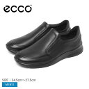 【6/5限定★最大300%ポイントバック】エコー IRVING ECCO レザーシューズ メンズ ブラック 黒 511744 靴 シューズ レザースリッポン ス...