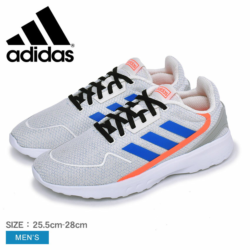 【売り尽くし★大決算セール！】アディダス ゼッドランニング M ADIDAS ランニングシューズ メンズ ホワイト 白 ブルー ZEDRUNNING M EG3708 靴 シューズ スポーツ トレーニング 運動 マラソン 軽量 国内正規品のサムネイル