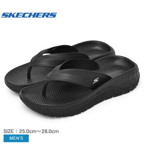 P10ܡSALEۥå㡼 GO RECOVER SANDAL SKECHERS   ֥å  229018 塼 ֥ 奢 ץ ݡƥ   䤹 ȥ󥰥 ѵ 餯|slz|