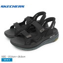 スケッチャーズ マックスクッショニング プレミア 2.0 サンダル ジュリアン SKECHERS サンダル メンズ ブラック 黒 MAX CUSHONING PREMIER 2.0 SANDAL JULIAN 229217 スポーツサンダル シューズ 靴 SLIP-IN スリップイン ハンズフリー(4)