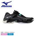 ミズノ ウエーブライトニング Z8 WIDE MIZUNO バレーボールシューズ メンズ レディース ブラック 黒 V1GA2401 靴 シューズ ローカット ...