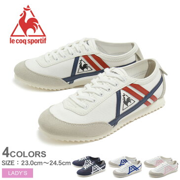 LE COQ SPORTIF ルコック スポルティフ スニーカー LA シャルトリュ− LA CHARTREUX QL3LJC18 WN NV QL3NJC00 WB WP レディース 靴 シューズ ローカット スポーツ ウォーキング ジョギング 普段履き カジュアル ブランド 白 青