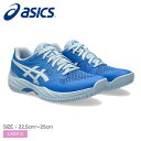 アシックス ゲルコート ハンター3 ASICS スニーカー レディース ブルー 青 GEL COURT HUNTER3 1072A090 シューズ 靴 シンプル...