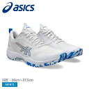 アシックス PRESTIGELYTE 5 OC WIDE ASICS テニスシューズ メンズ ホワイト 白 ブルー 青 1043A022 テニス シューズ オム...