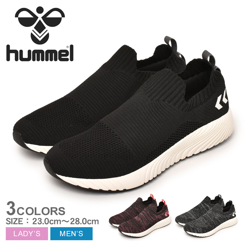 ヒュンメル リース ブレーカー シームレス HUMMEL スニーカー メンズ レディース ブラック 黒 マルチ REESE BREAKER SEAMLESS HM211940 シューズ スリッポン ブランド ローカット シンプル スポーティ リラックス 靴 軽量 通気性 通勤 通学のサムネイル