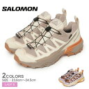 【店内全品★P5倍！】サロモン X ULTRA 360 EDGE GORE-TEX SALOMON トレイルランニングシューズ レディース ベージュ パープル 紫 L47463600 L47463700 靴 シューズ スニーカー アウトドア ランニング トレイル レジャー ゴアテックス 防水 グリップ GORE-TEX