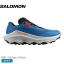 【6/5限定★最大300%ポイントバック】サロモン ULTRA GLIDE 3 SALOMON トレイルランニングシューズ メンズ ブルー 青 L4752210...