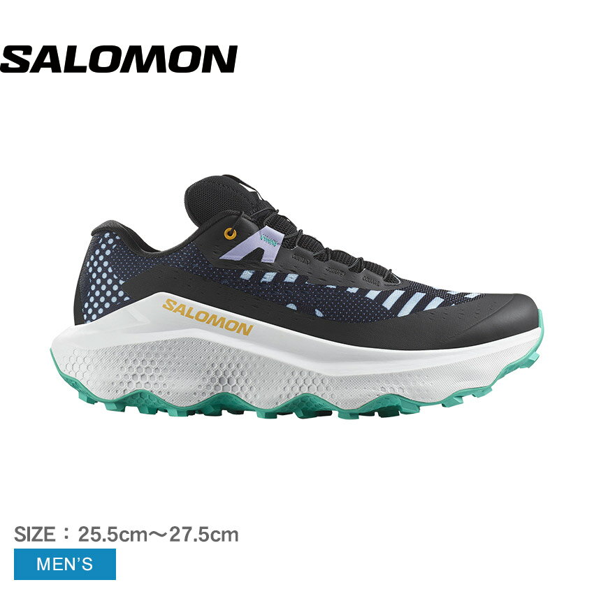 サロモン トレイルランニングシューズ サロモン ULTRA GLIDE 3 PROTO PACK SALOMON トレイルランニングシューズ メンズ ブラック 黒 L47807300 靴 シューズ スニーカー ローカット アウトドア トレイル トレイルランニング ランシュー スポーティ 運動 スポーツ ランニング 軽量