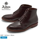 【1000円引きクーポン★対象】ALDEN オールデン ブーツ バーガンディ タンカーブーツ TANKER BOOT M6906H メンズ ブランド シューズ トラディショナル ビジネス フォーマル 馬革 革靴 靴 紳士靴 茶