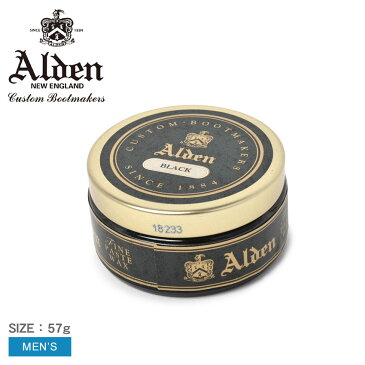 オールデン FINE PASTE WAX ALDEN シューズケア用品 メンズ ブラック 黒 SC0320 定番 コードバン おしゃれ 革靴 紳士靴 お手入れ シューケア ワックス ペースト 撥水 はっ水 保革