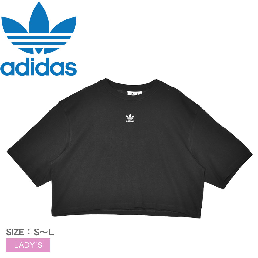 adidas★ロゴ☆フラワー柄☆半袖☆ショート丈 Tシャツ 楽天市場】アディダス ショート丈(Tシャツ・カットソー