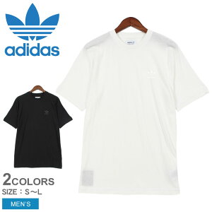 【メール便可】 アディダス オリジナルス 半袖Tシャツ ADIDAS ORIGINALS DELUXE TEE メンズ ブラック 黒 ホワイト 白 BJ9532 BK7481 シンプル クルーネック ブランド 半袖 ウェア トップス カットソー スポーツ ランニング トレーニング ジム スポーティ