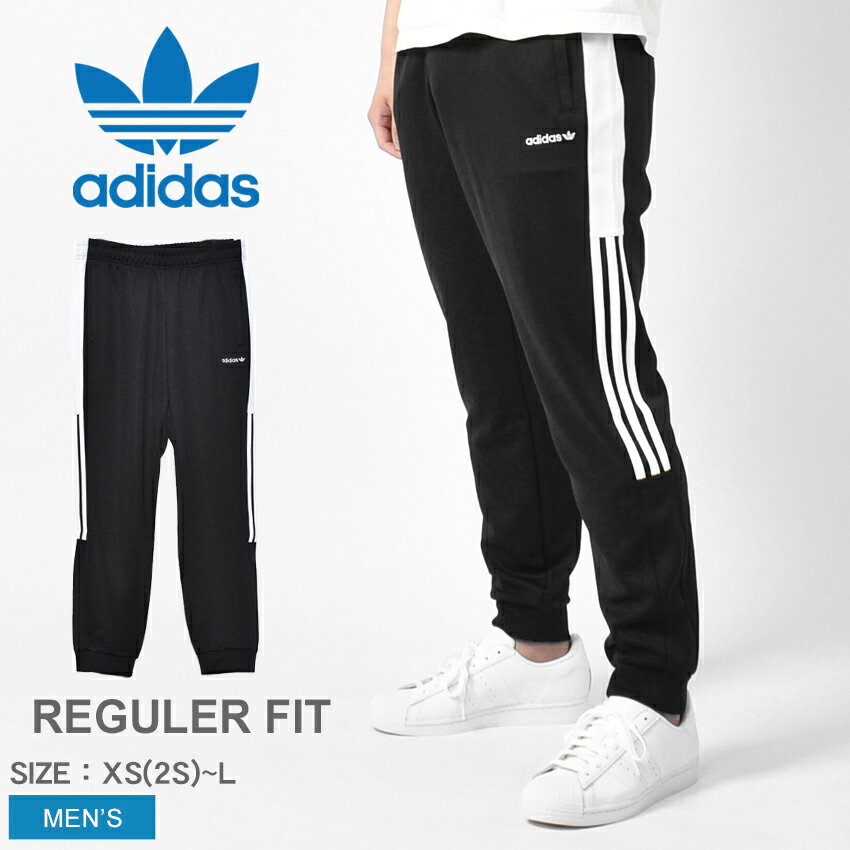 【店内全品★P5倍！】アディダスオリジナルス パンツ ADIDAS ORIGINALS クラシック TP パンツ メンズ ブラック 黒 CLASSIC TP PANTS GD2059 ウェア パンツ スポーツウエア シンプル スポーティー スポーツ ランニング ヨガ ストライプ トレフォイル 定番