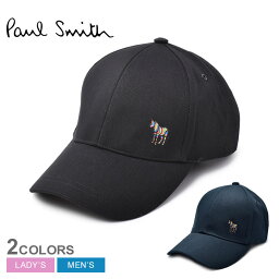 ポール・スミス 【店内全品★P5倍！】ポール スミス 帽子 PAUL SMITH キャップ ゼブラ メンズ レディース ブラック 黒 ネイビー 紺 CAP ZEBRA 987DT-JOZEB ウエア キャップ ブランド カジュアル シンプル ワンポイント プレゼント ギフト ベースボールキャップ 刺繍 贈り物