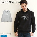 【クーポンで500円OFF！】カルバンクラインジーンズ パーカー メンズ モノグラム ロゴ フーディ CALVIN KLEIN JEANS CK MONOGRAM LOGO HOODIE 41QY904 ブランド 長袖 トップス 春 秋 服 カジュアル ストリート スウェット おしゃれ シンプル