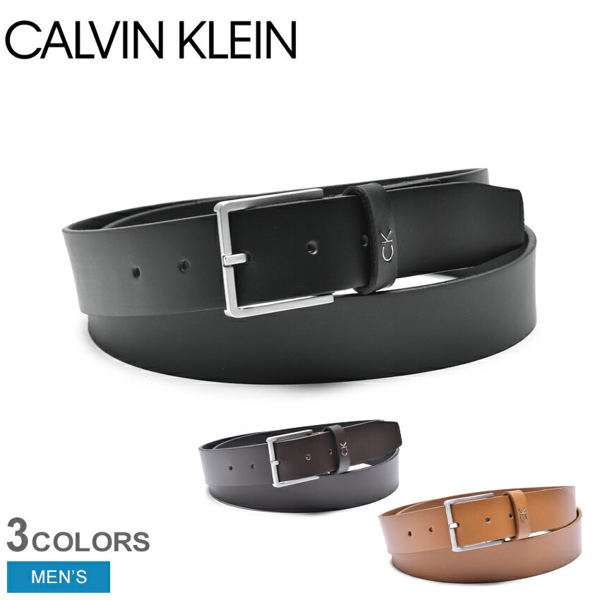 カルバン・クライン ビジネスベルト メンズ 【店内全品★P5倍！】カルバンクライン ベルト CALVIN KLEIN フォーマルベルト 3.5cm メンズ ブラック 黒 ブラウン 茶 FORMAL BELT 3.5cm K50K504300 CK ブランド ロゴ シンプル ブランド ストリート カジュアル アメカジ 父の日 プレゼント ギフト|slz|