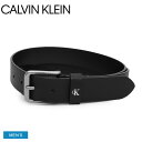 【店内全品★P5倍！】カルバンクライン ベルト CALVIN KLEIN ROUND CLASSIC BELT 35MM BELT メンズ ブラック 黒 K50K510156 CK ブランド ロゴ おしゃれ シンプル ブランド カジュアル アメカジ ギフト プレゼント