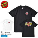 【店内全品★P5倍！】【ゆうパケット配送】 サンタクルーズ 半袖Tシャツ SANTACRUZ SW POISON HEART S/S REGULAR T-SHIRT メンズ ホワイト 白 ブラック 黒 44155451 tシャツ トップス 半袖 プリント ロゴ スポーティ ストリート スケボー スケーター 人気 ポイズンハート