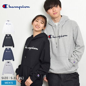 チャンピオン パーカー メンズ レディース フード プルオーバー CHAMPION パワーブレンド グラフィック フーディー ブラック 黒 白 グレー POWERBLEND GRAPHIC HOODIE GF89H Y06794 裏起毛 ブランド シンプル カジュアル ロゴ スウェット 長袖 ポケット