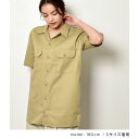 【店内全品★P5倍！】ディッキーズ 半袖シャツ DICKIES SHORT SLEEVE WORK SHIRT メンズ ショートスリーブ ワークシャツ 1574 ストリート アメカジ シンプル カジュアル おしゃれ 半袖 トップス ウエア ブラック 黒 ブラウン グレー