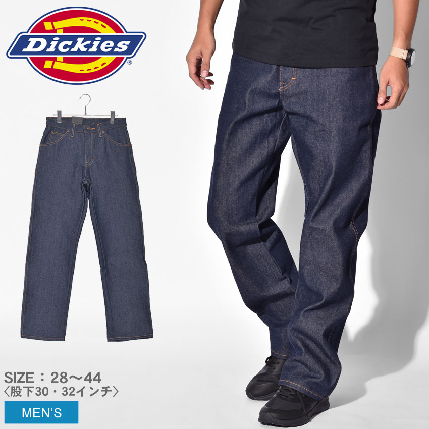 DICKIES ディッキーズ ワークパンツ 5 POCKET DENIM JEAN 9393 メンズ ボトム ズボン ボトムス デニム 長ズボン ロング ブランド ストリート アメカジ シンプル カジュアル ゆったり ルーズ アウトドア 外出 お出かけ スケーター ストレートのサムネイル