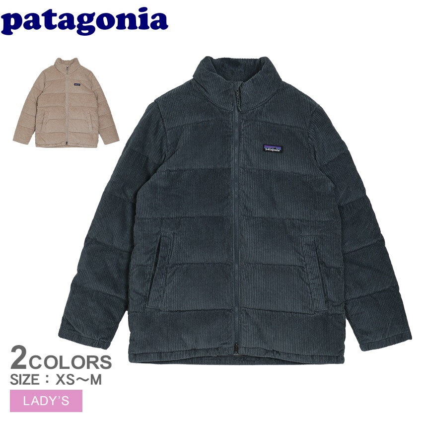パタゴニア ダウンジャケット PATAGONIA ウィメンズ・コード・フィヨルド・コート レディース カーキ グリーン 緑 ベージュ Ws CAPPOTTO CORD JACKET 26881 アウター ダウン コーデュロイ アウトドア キャンプ シンプル 防寒 保温
