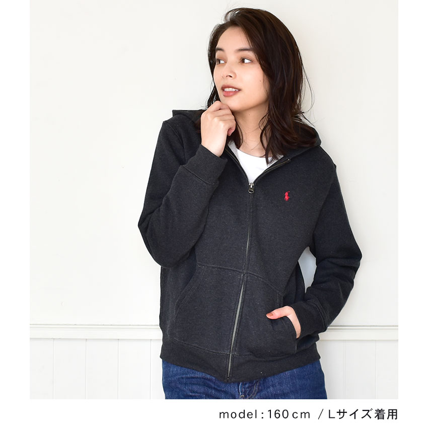 【200円引きCP★対象】POLO RALPH LAUREN ポロ ラルフローレン パーカー フルジップ フーディー 長袖 323 51547626 001 002 003 004 FULL ZIP HOOD メンズ レディースボーイズ スウェット トップス ウェア ワンポイント ブラック グレー ネイビー