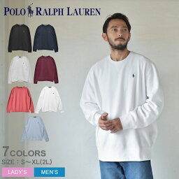 ポロ ラルフローレン トレーナー メンズ 【店内全品★P5倍！】ポロ ラルフローレン スウェット POLO RALPH LAUREN ワンポイント長袖スウェット メンズ レディース 黒 グレー ネイビー 赤 710766772 長袖 ファッション リラックス ゆったり オーバーサイズ 刺繍 コットン カジュアル シャツ トップス