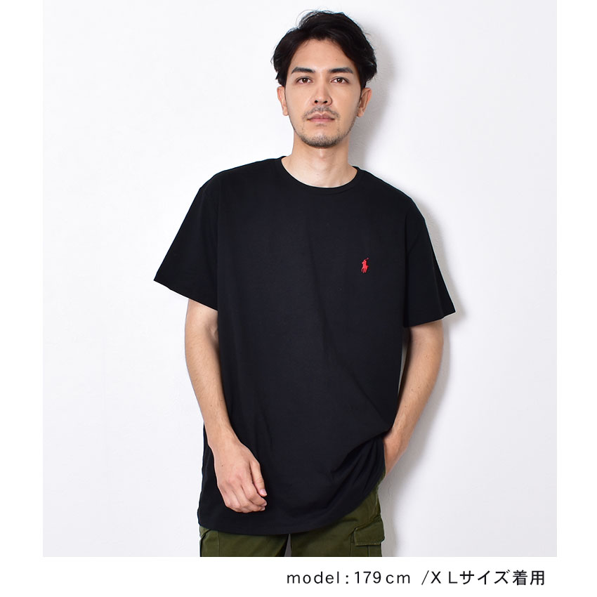 【100円引きCP★対象】【ゆうパケット配送】 ポロ ラルフローレン 半袖Tシャツ POLO RALPH LAUREN ショートスリーブ クラシックフィット Tシャツ メンズ レディース ブラック 黒 ホワイト 白 ネイビー 紺 グレー クルーネック ブランド リトルポニー|te-sht sale|