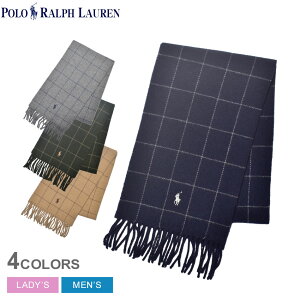 ŹʡP5ܡۡڤ椦ѥåۥݥ ե ޥե顼 POLO RALPH LAUREN REVERS WINDOW SCARF  ǥ 졼 ١ ͥӡ   PC0743 å ȡ ꡼ ߾ʪ ١å եޥ ӥͥ