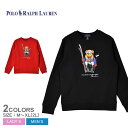 ポロ ラルフローレン トレーナー POLO RALPH LAUREN スキーベア グラフィック スウェット メンズ レディース ポロベア ブラック 黒 レッド SKI BEAR GRAPHIC SWEAT 323883625 トップス 裏起毛 長袖 クルーネック 大人 ボーイズ 人気